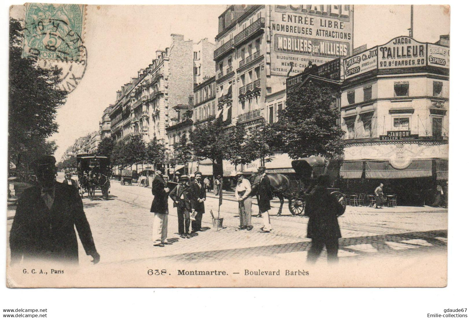PARIS 18 - MONTMARTRE - BOULEVARD BARBES