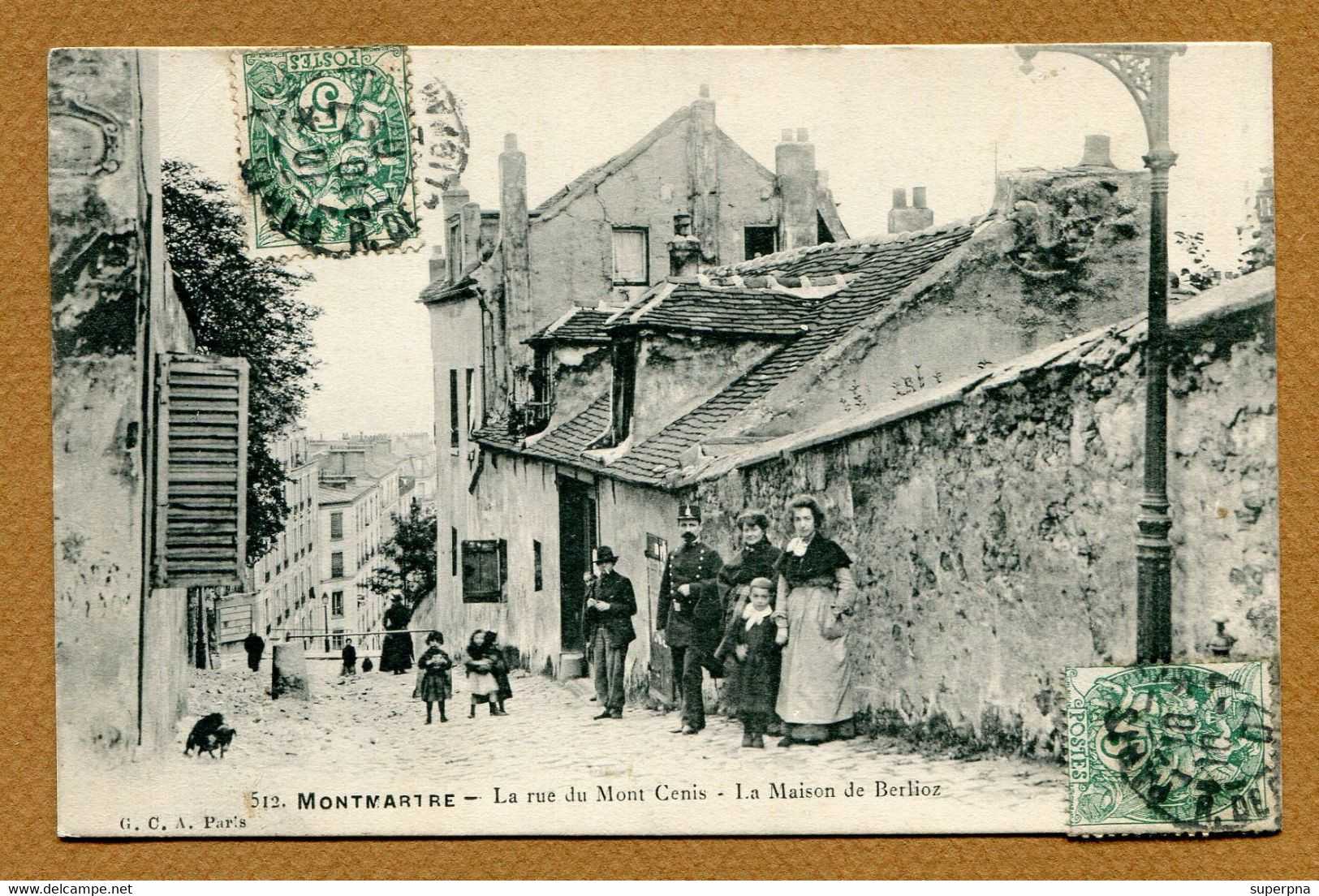 PARIS 18  : " RUE DU MONT CENIS "