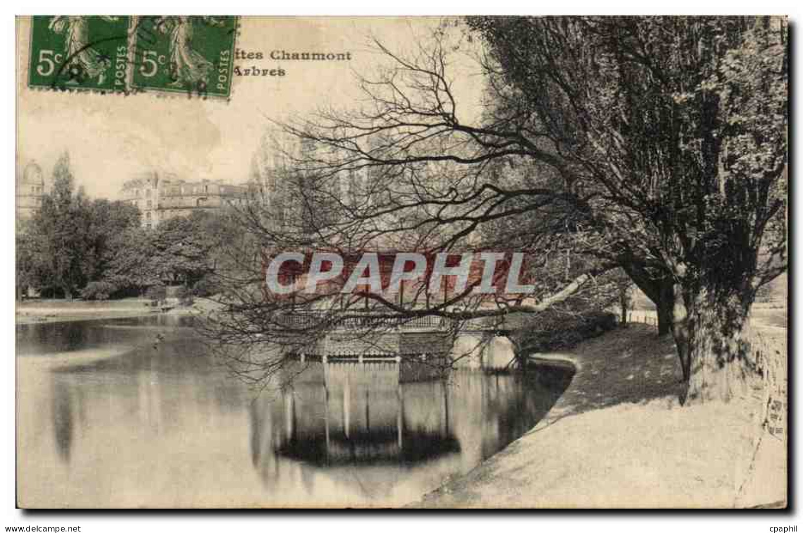 Paris - 19 - Buttes Chaumont - CPA