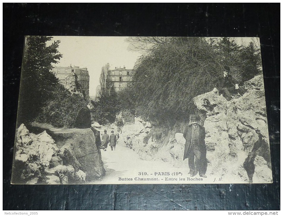PARIS - 19° BUTTES DE CHAUMONT - ENTRE LES ROCHES - 75 PARIS (N)