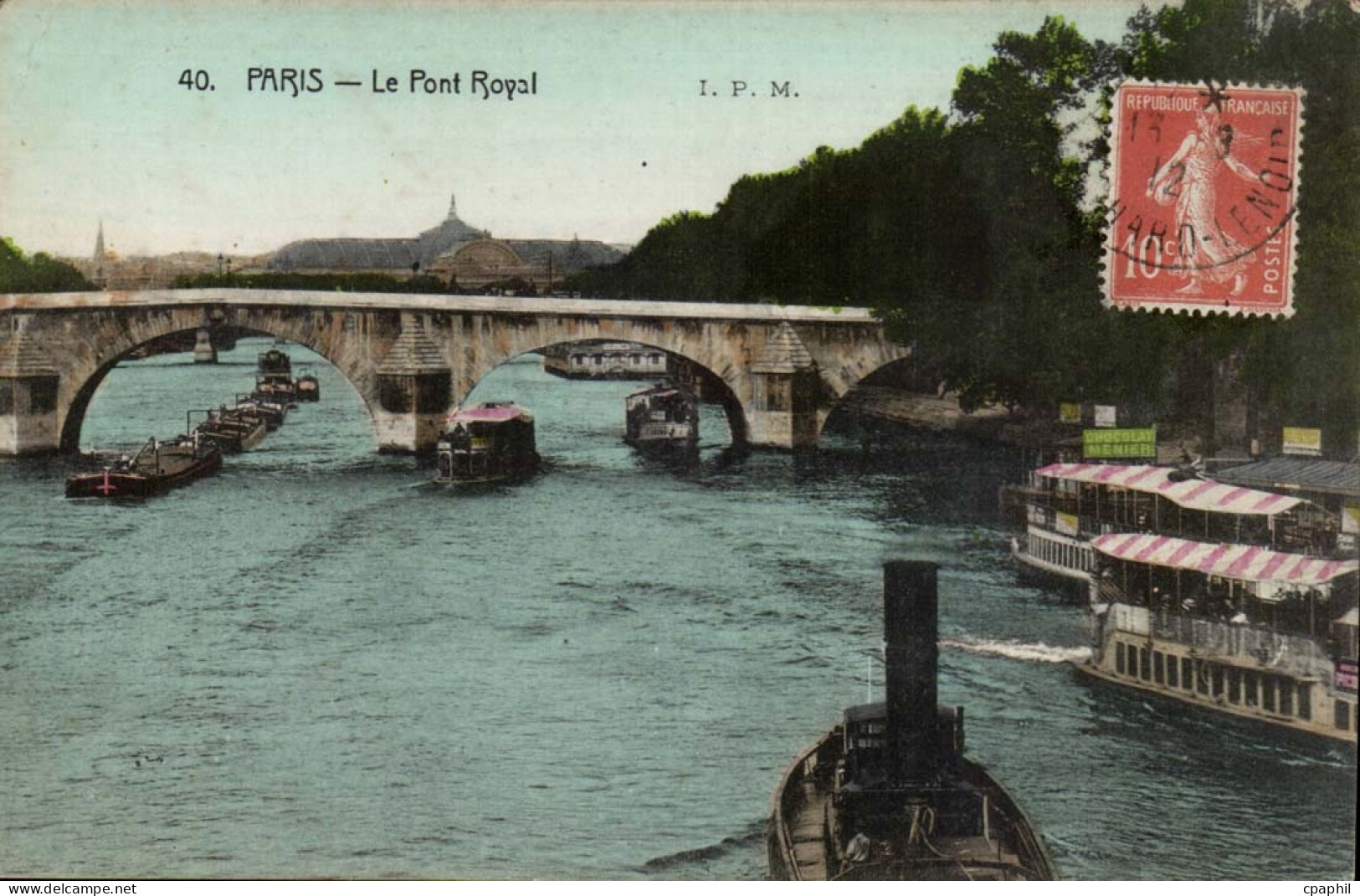 Paris (1er) CPA Le pont Royal