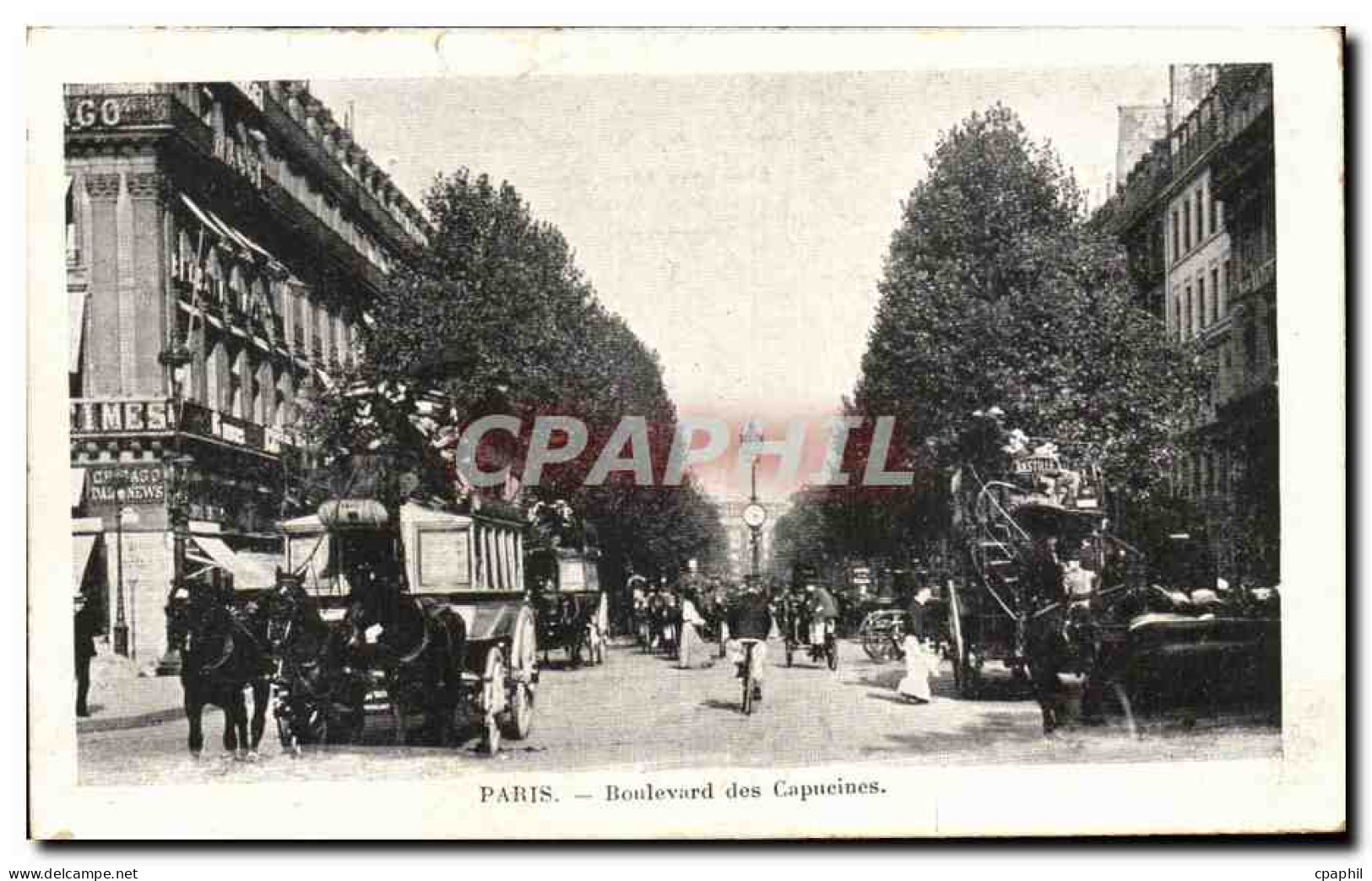 Paris - 2 - Boulevard des Capucines - CPA