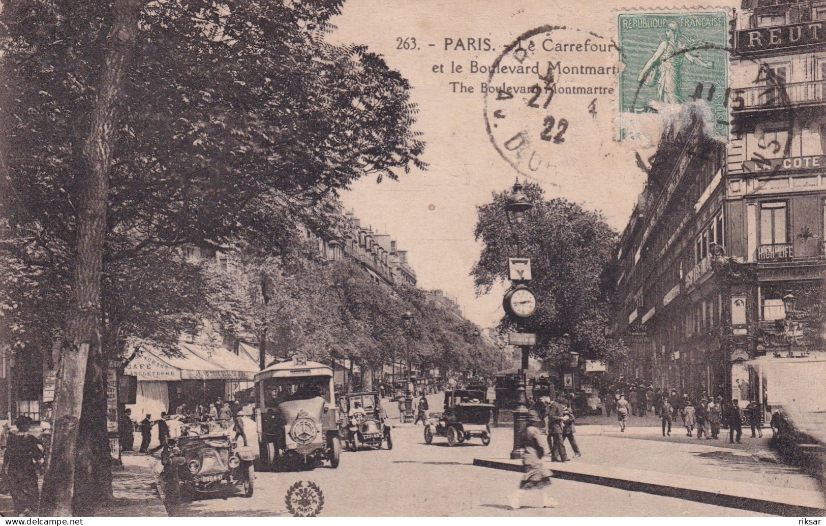 PARIS(2 em ARRONDISSEMENT) AUTOBUS