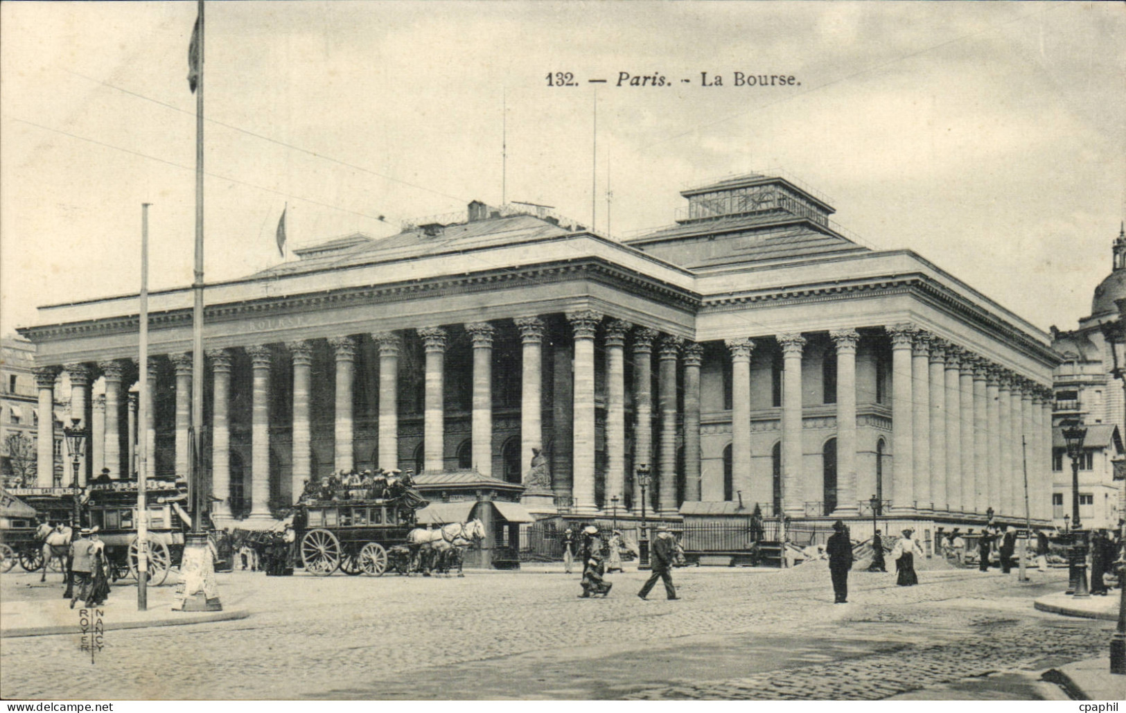 Paris - 2 - La Bourse - CPA -