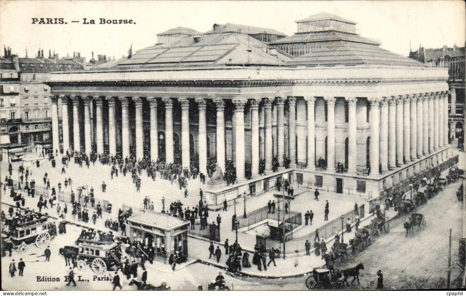 Paris - 2 - La Bourse - CPA