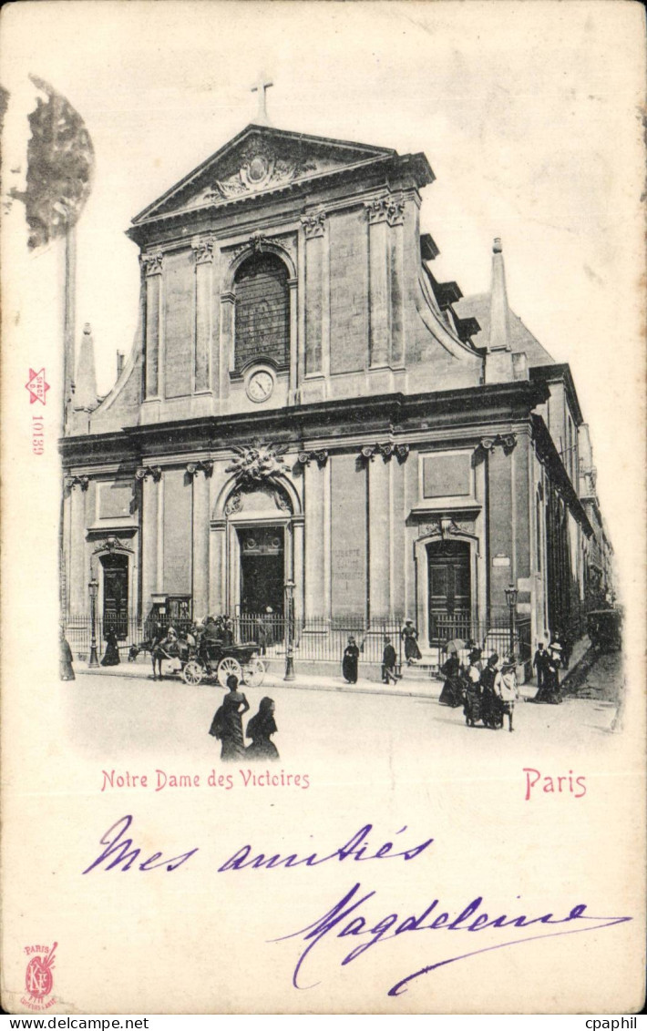 Paris - 2 - Notre Dame des Victoires - CPA