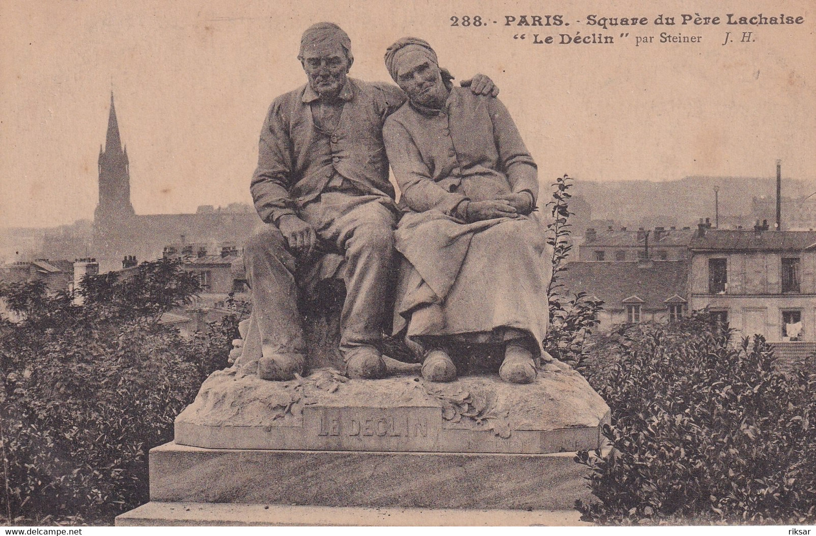 PARIS(20 em ARRONDISSEMENT) PERE LACHAISE