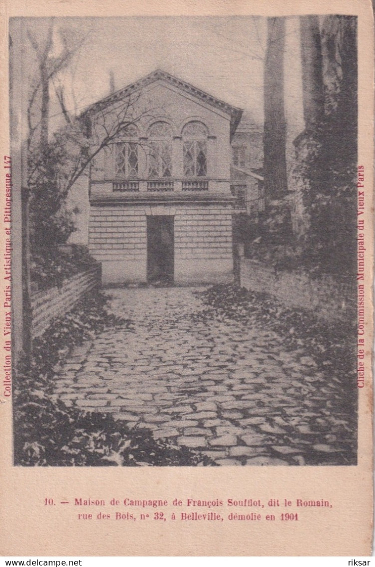 PARIS(20 em ARRONDISSEMENT) SUFFLOT