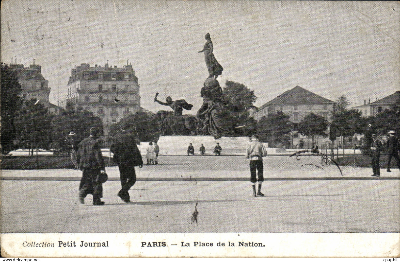 Paris - 20 - Place de la Nation - CPA