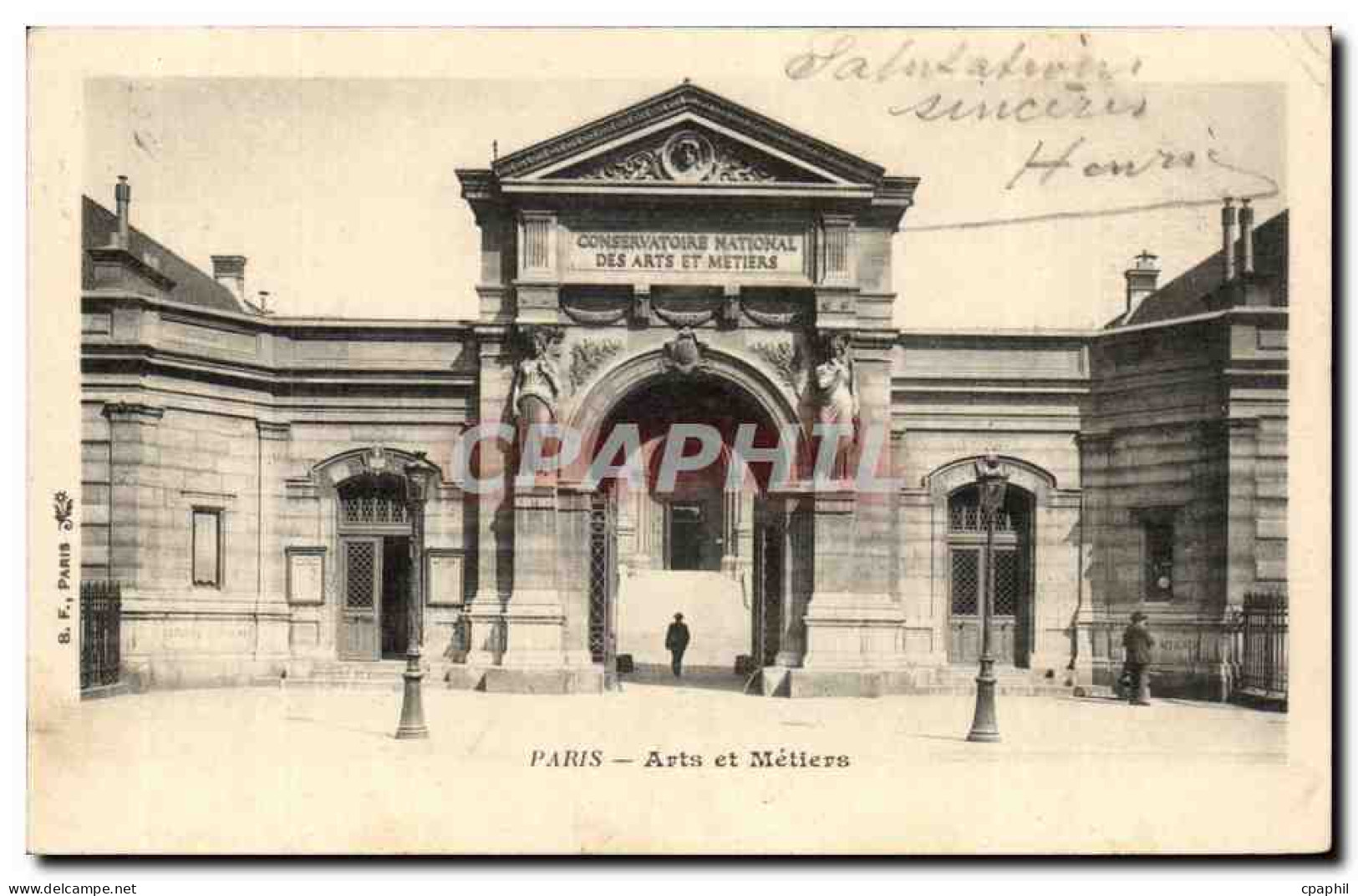 Paris - 3 - Arts et Metiers - CPA