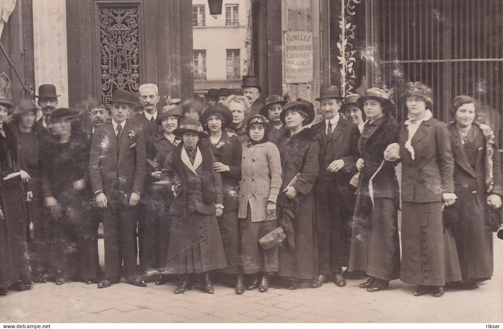 PARIS(3 em ARRONDISSEMENT) BLANCHISSERIE GIMELET(18 RUE DUPETIT THOUARS)