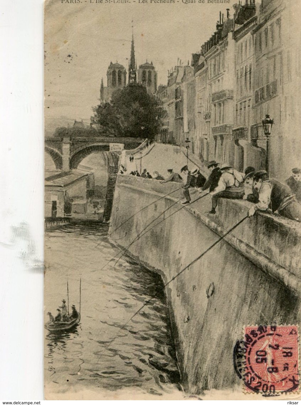 PARIS(4em ARRONDISSEMENT) PECHEUR