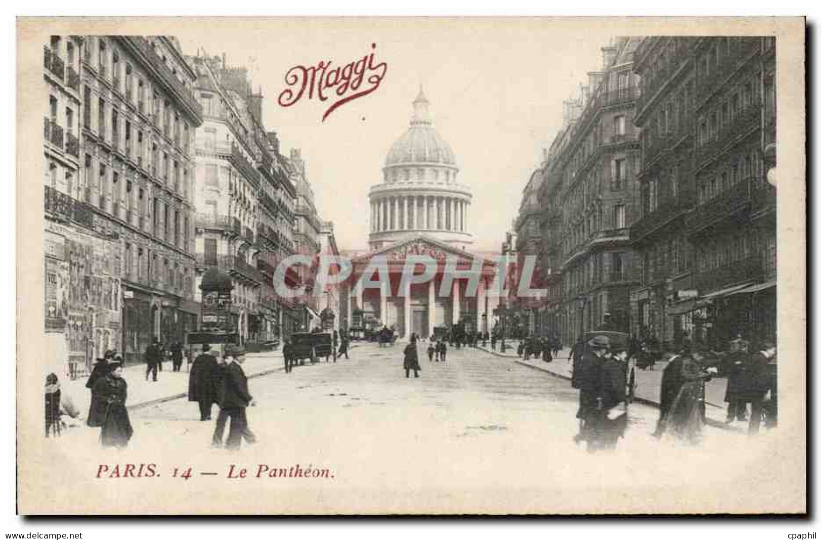 Paris - 5 - Le Pantheon - CPA