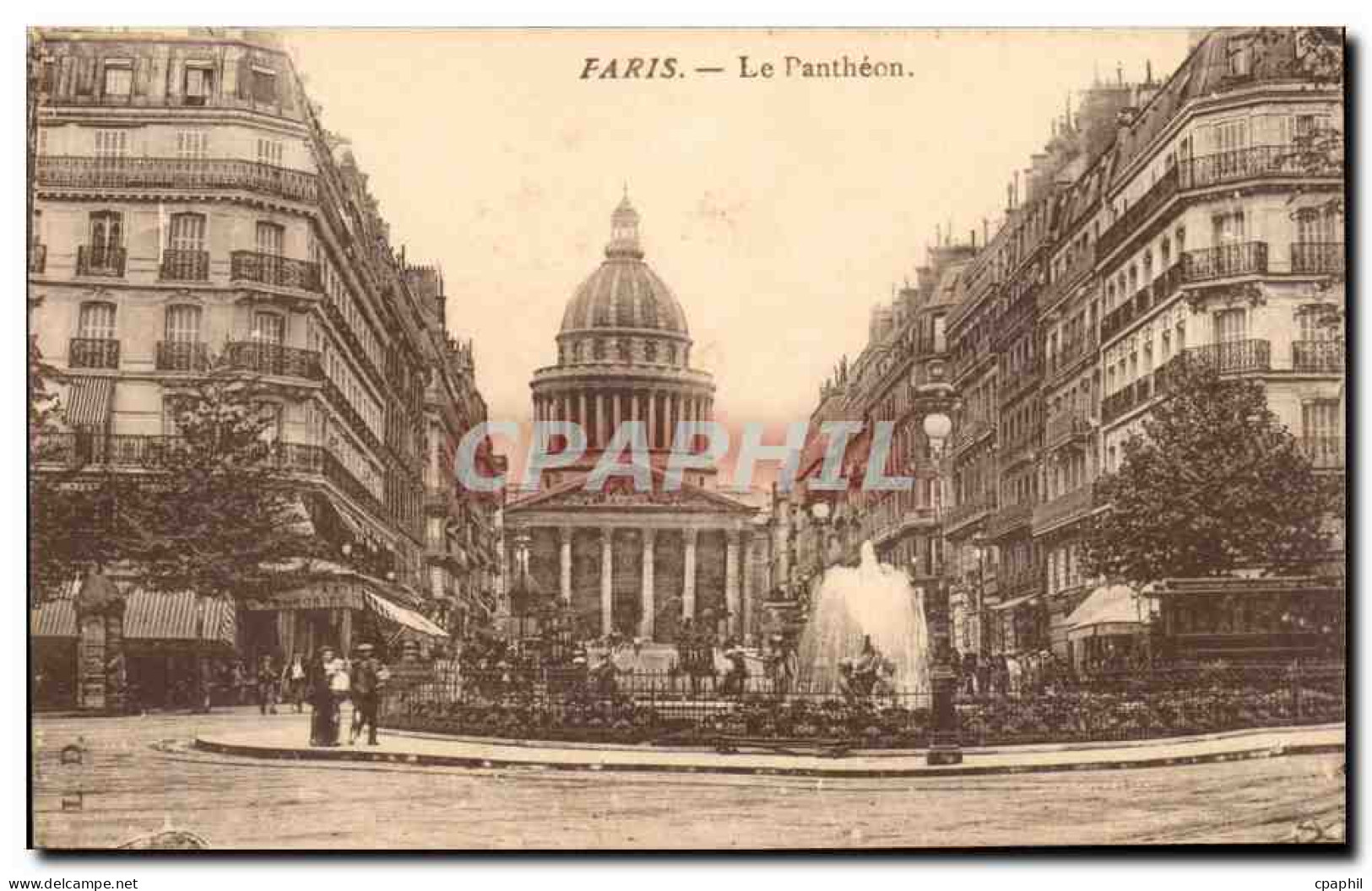 Paris - 5 - Le Pantheon - CPA