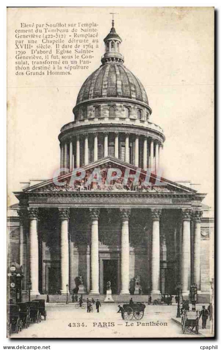 Paris - 5 - Le Pantheon - CPA