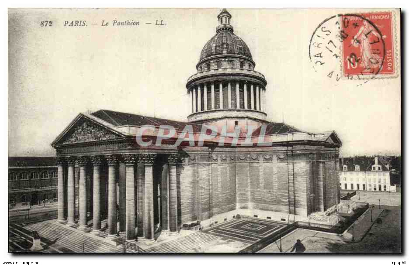 Paris - 5 - Le Pantheon - CPA