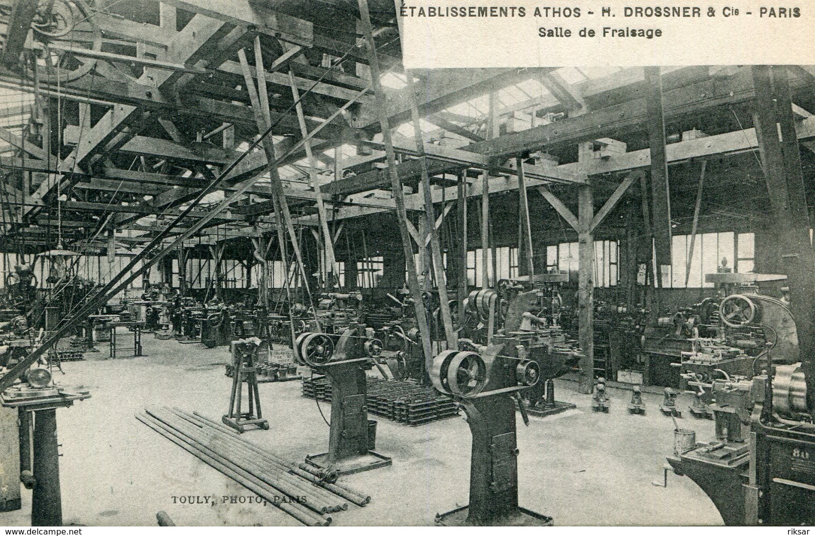 PARIS(5em ARRONDISSEMENT) ETABLISSEMENTS ATHOS(RUE MOUFFETARD)