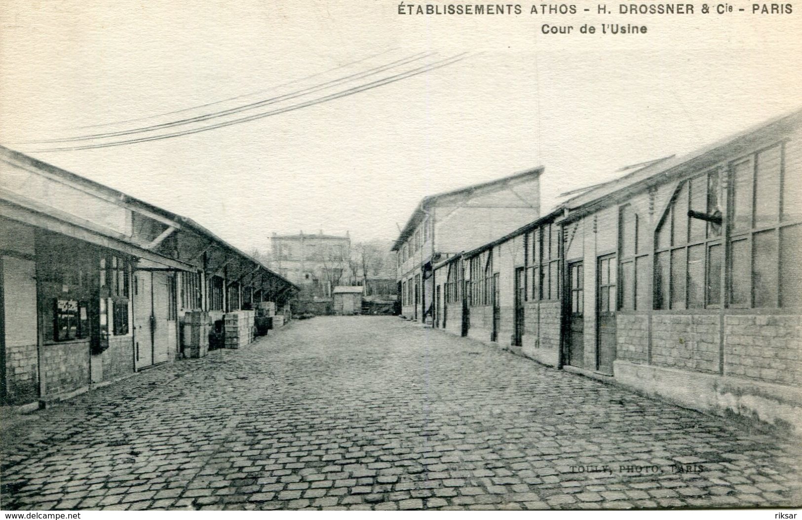 PARIS(5em ARRONDISSEMENT) ETABLISSEMENTS ATHOS(RUE MOUFFETARD)