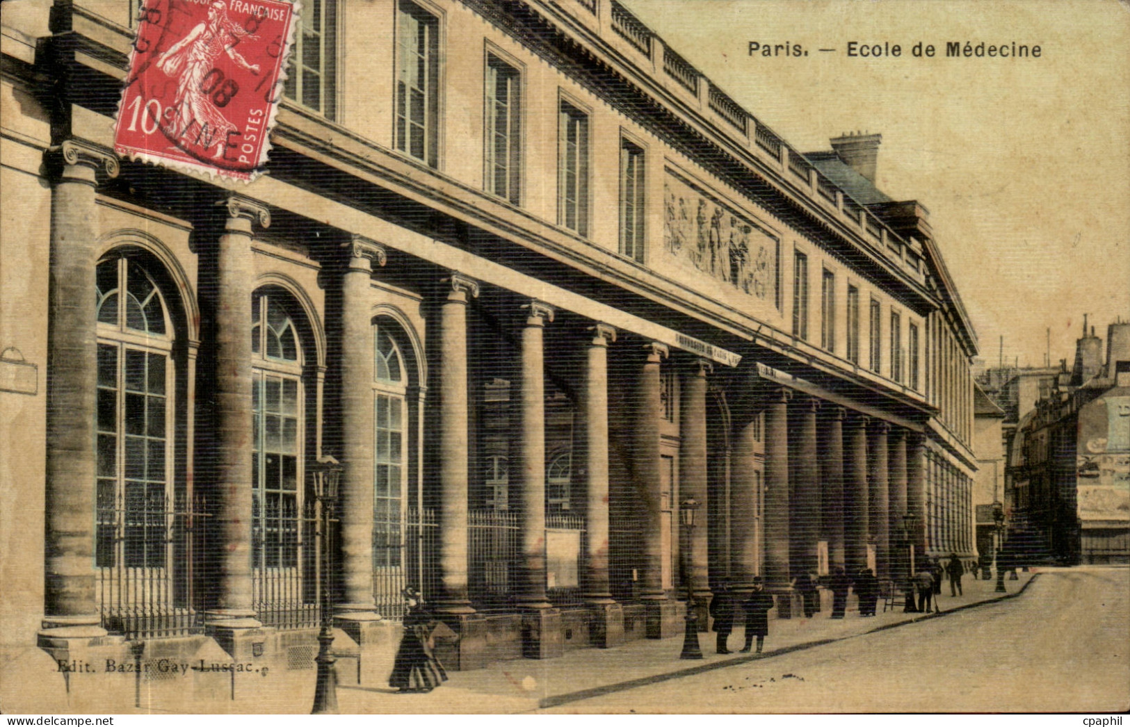 Paris - 6 - Ecole de Medecine - CPA