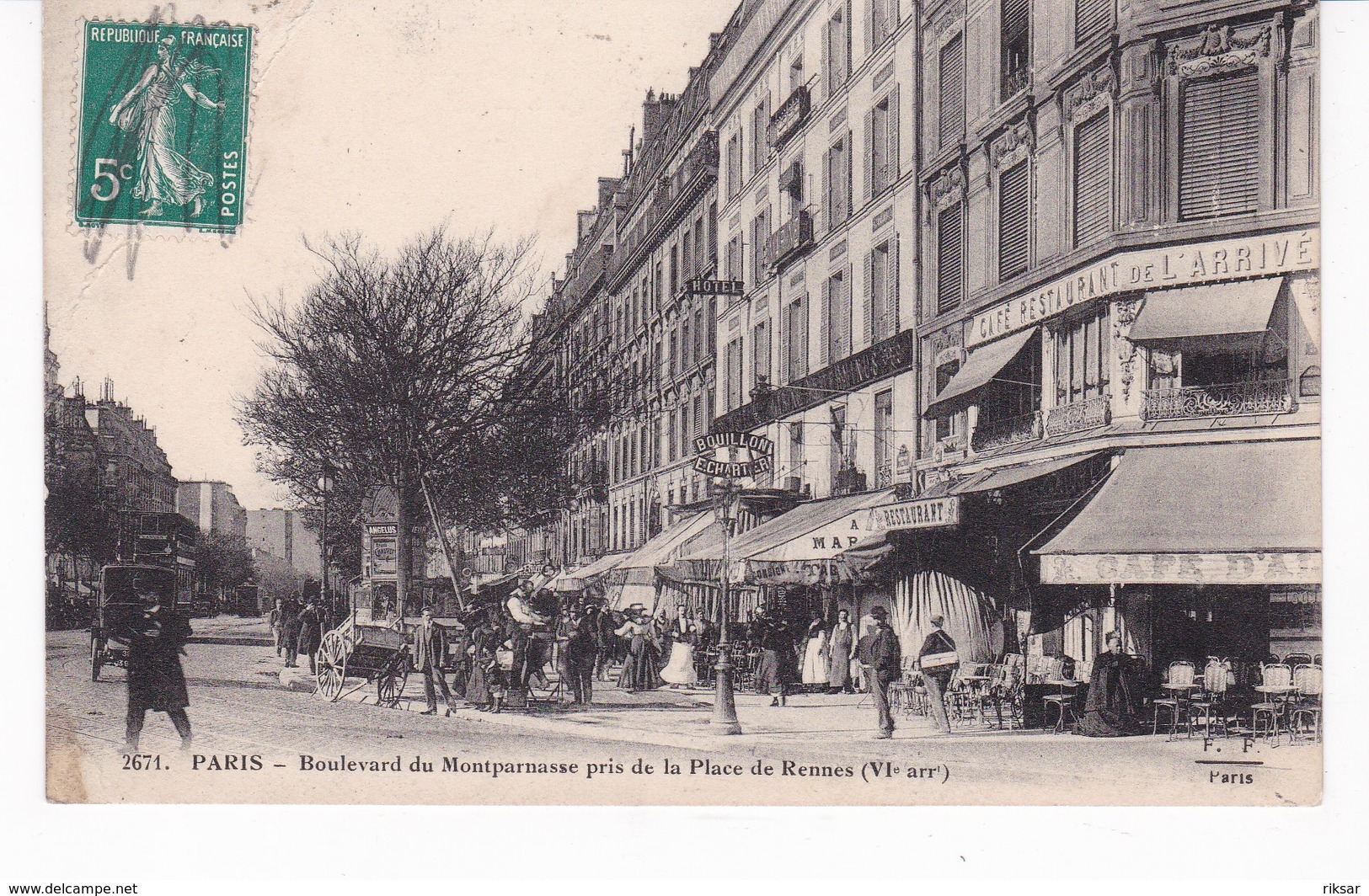 PARIS(6 em ARRONDISSEMENT) CAFE