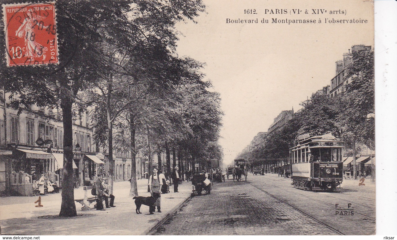 PARIS(6 em ARRONDISSEMENT) TRAMWAY