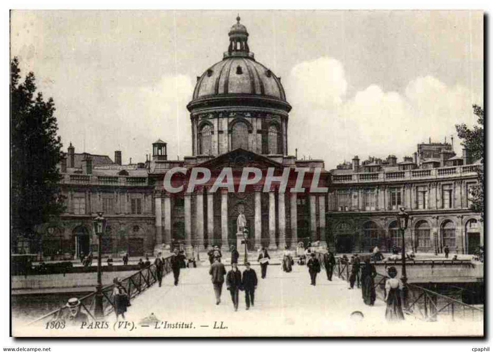 Paris - 6 - L'Institut - CPA