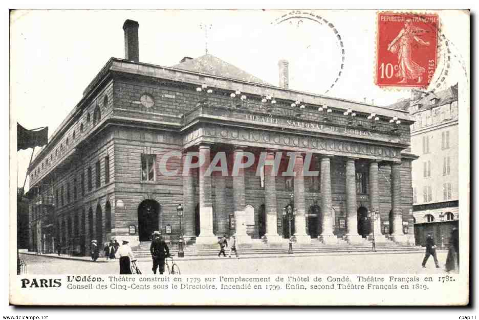 Paris - 6 - L'Odeon - CPA