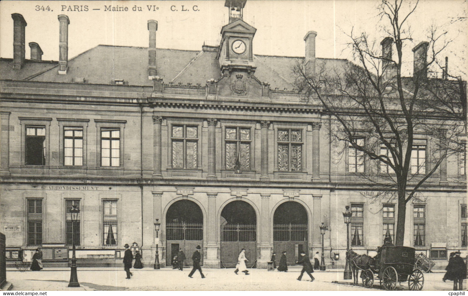 Paris - 6 - Mairie du VI arrondissement - CPA