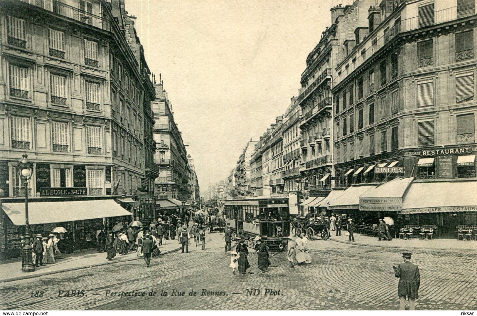 PARIS(6em ARRONDISSEMENT) TRAMWAY