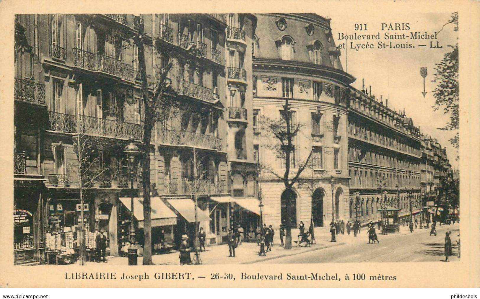 PARIS 6eme arrondissement   librairie Joseph GIBERT