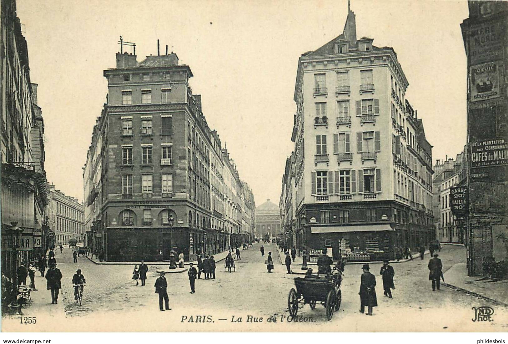 PARIS 6eme  arrondissement  rue de l'odéon