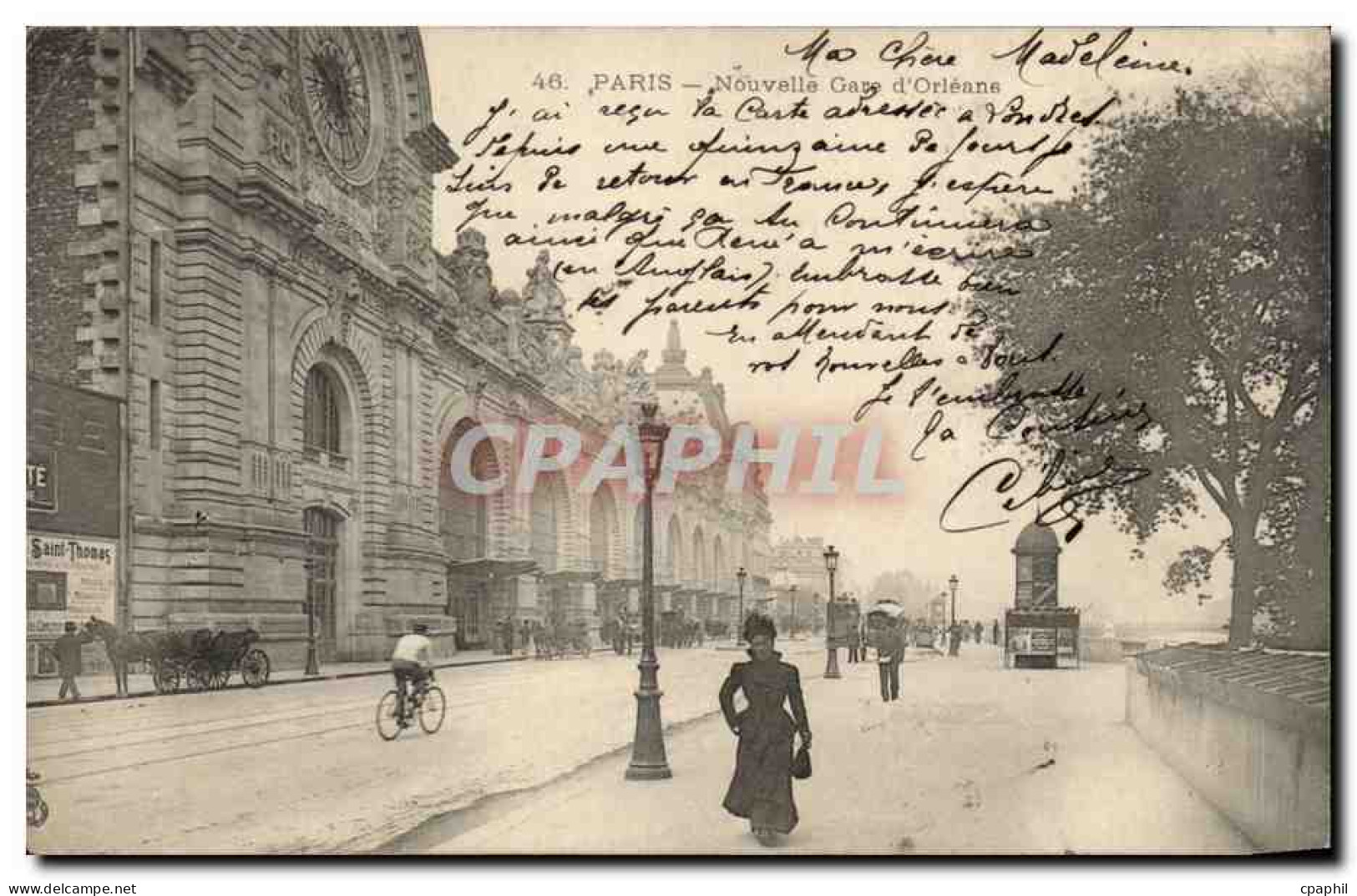 Paris - 7 - Gare d'Orleans - CPA