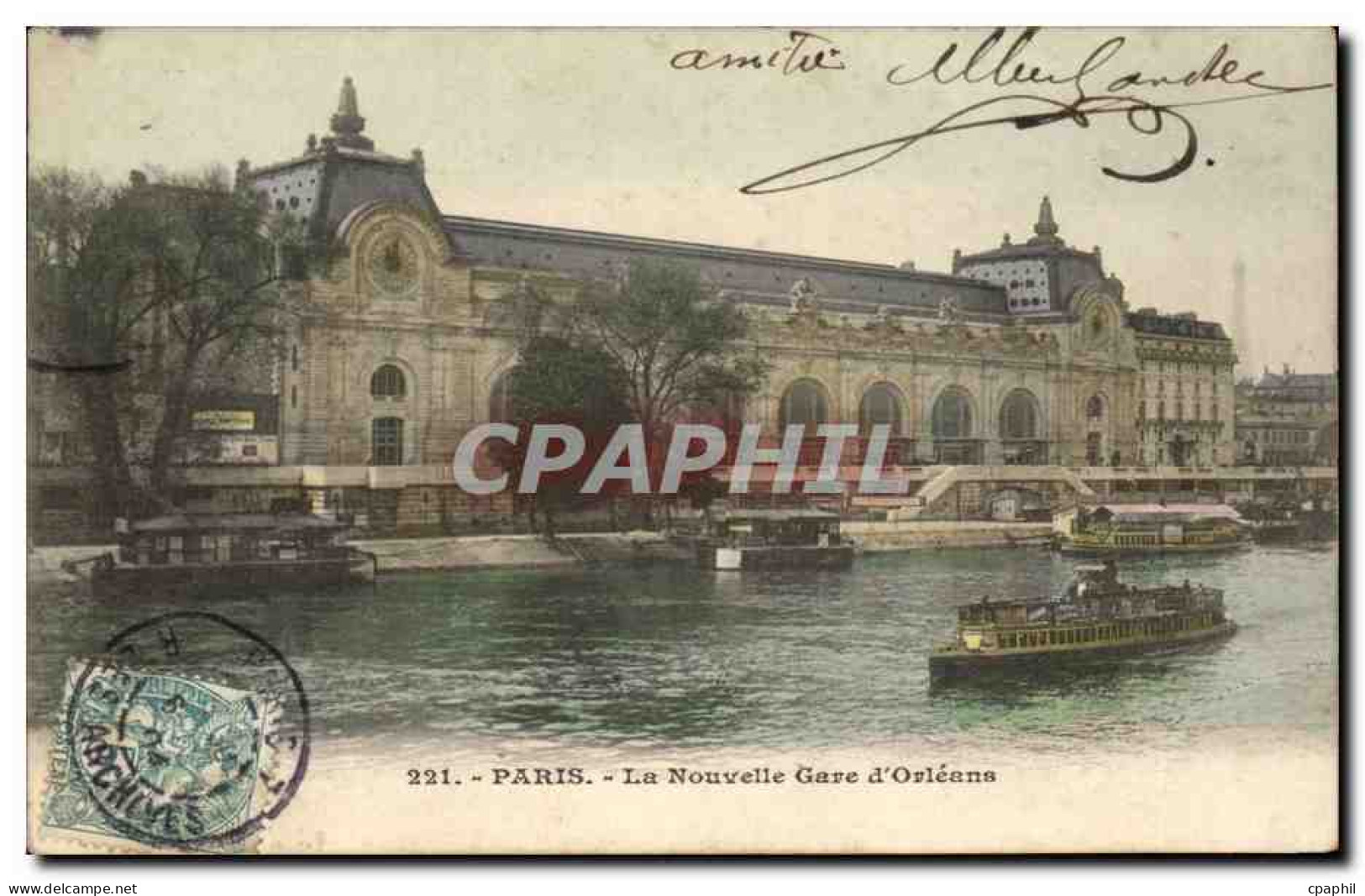 Paris - 7 - Gare d'Orleans - CPA