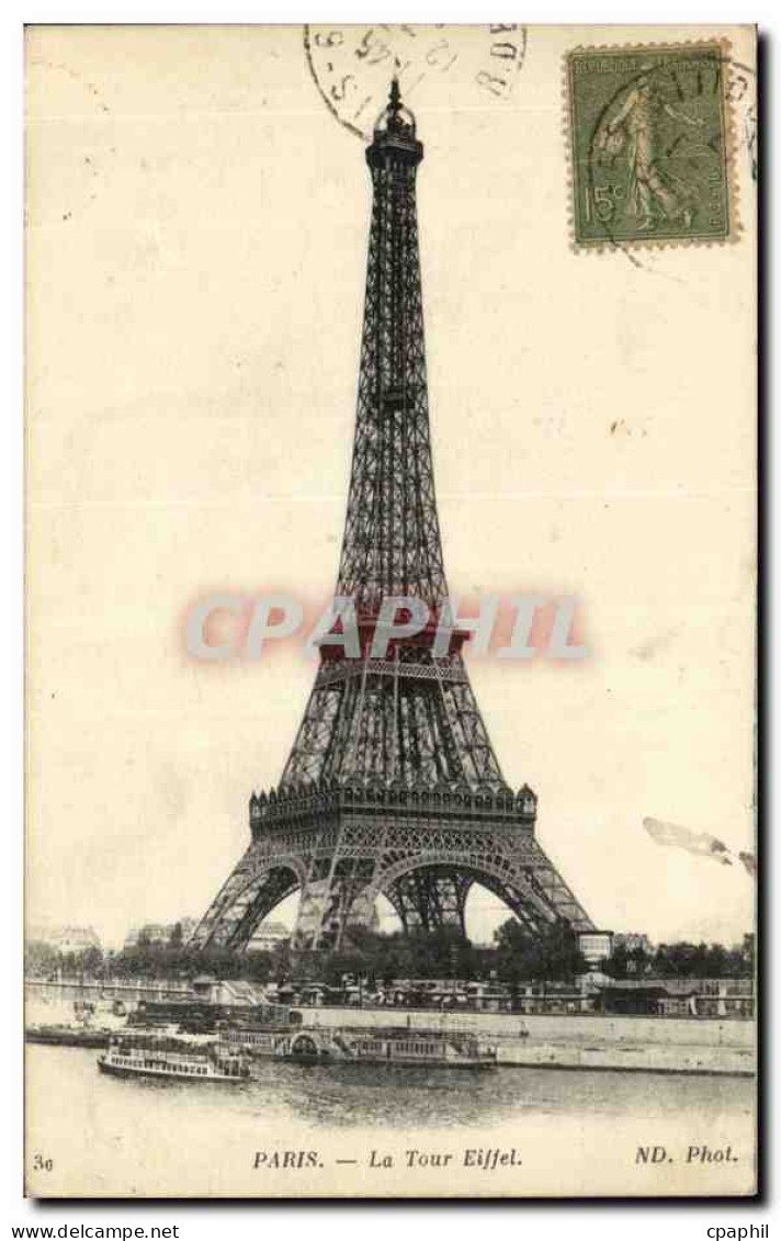 Paris 7 - La Tour Eiffel - CPA