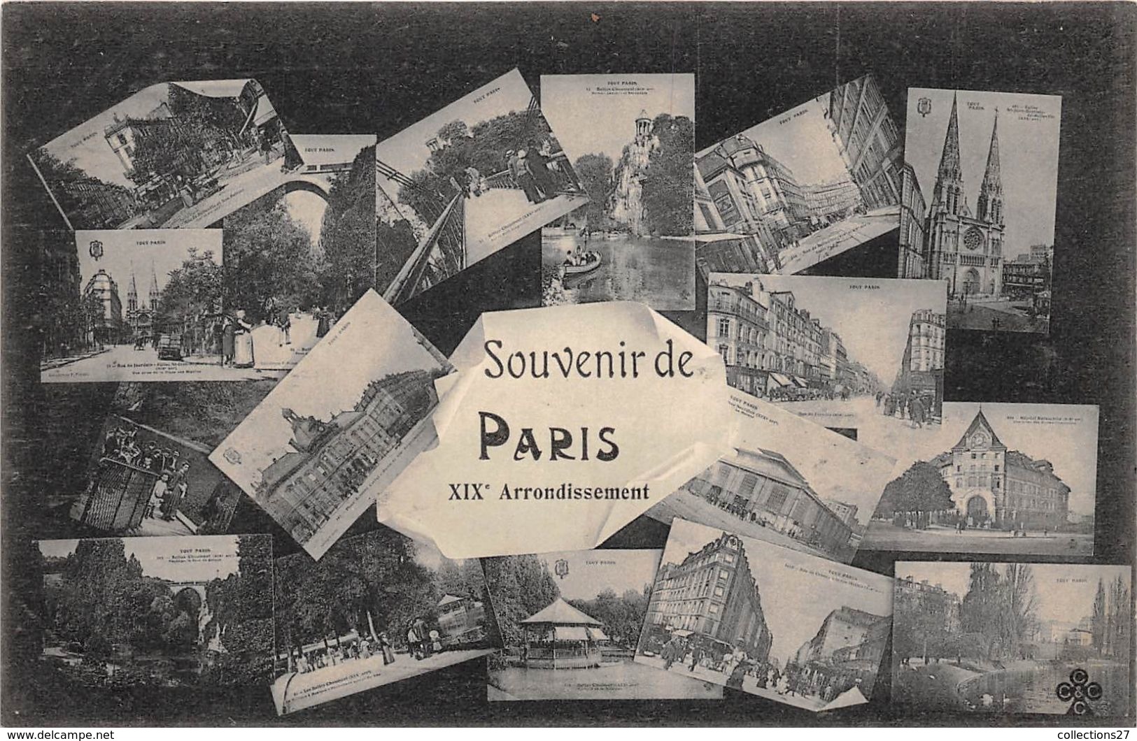 PARIS-75019-MULTIVUES DU 19 eme