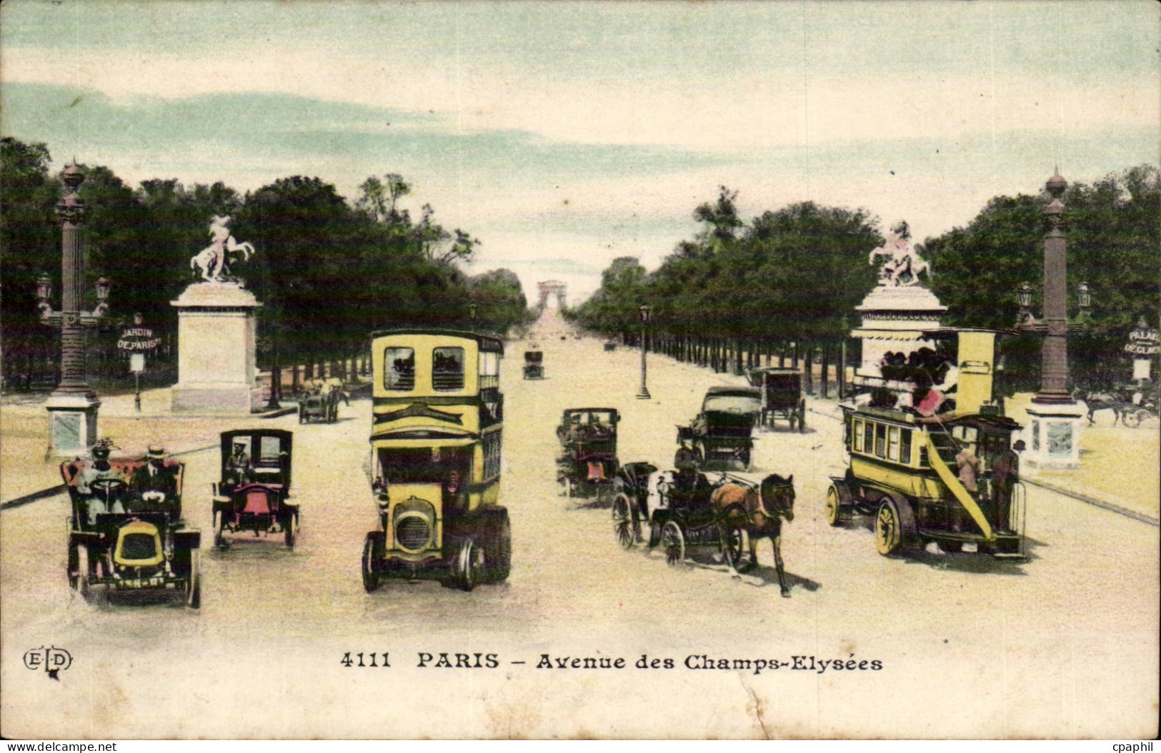 Paris 8 - Avenue des Champs Elysees - CPA