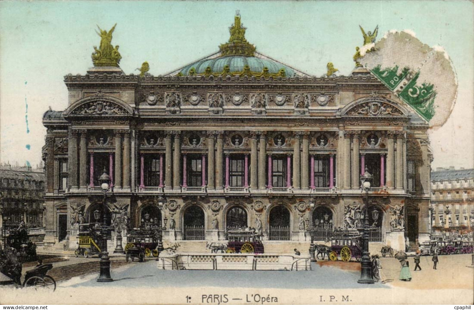 Paris (8eme) CPA OPera