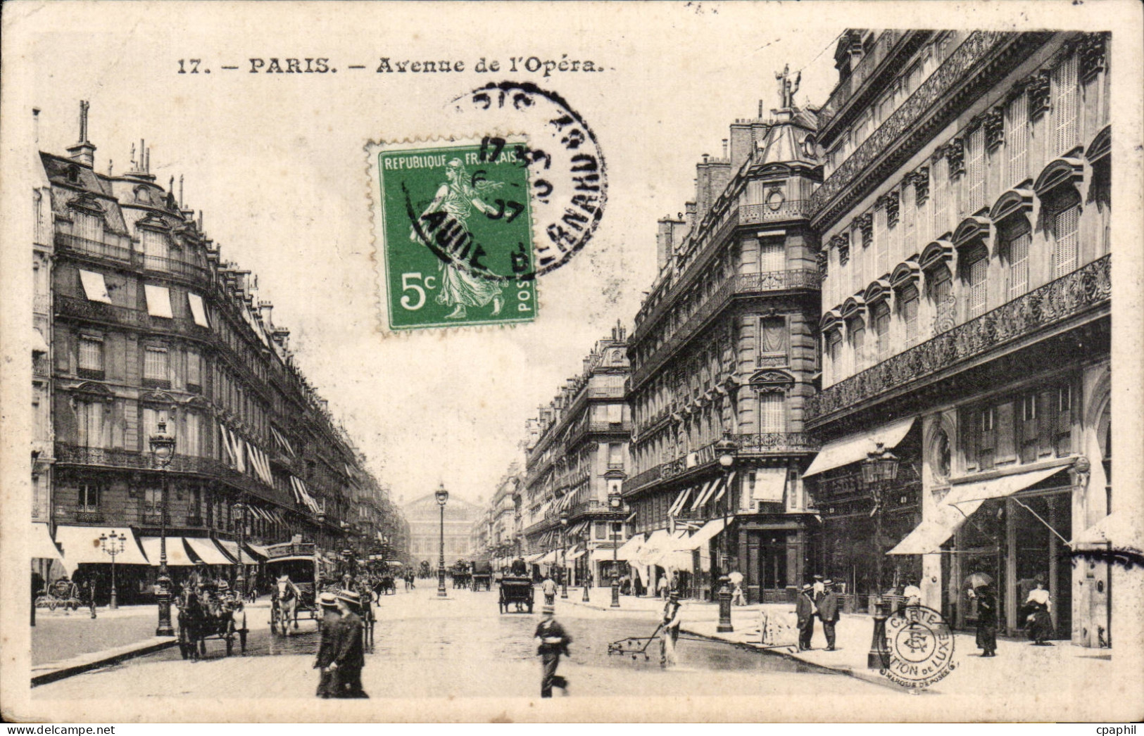 Paris - 9 - Avenue de l Opera - CPA