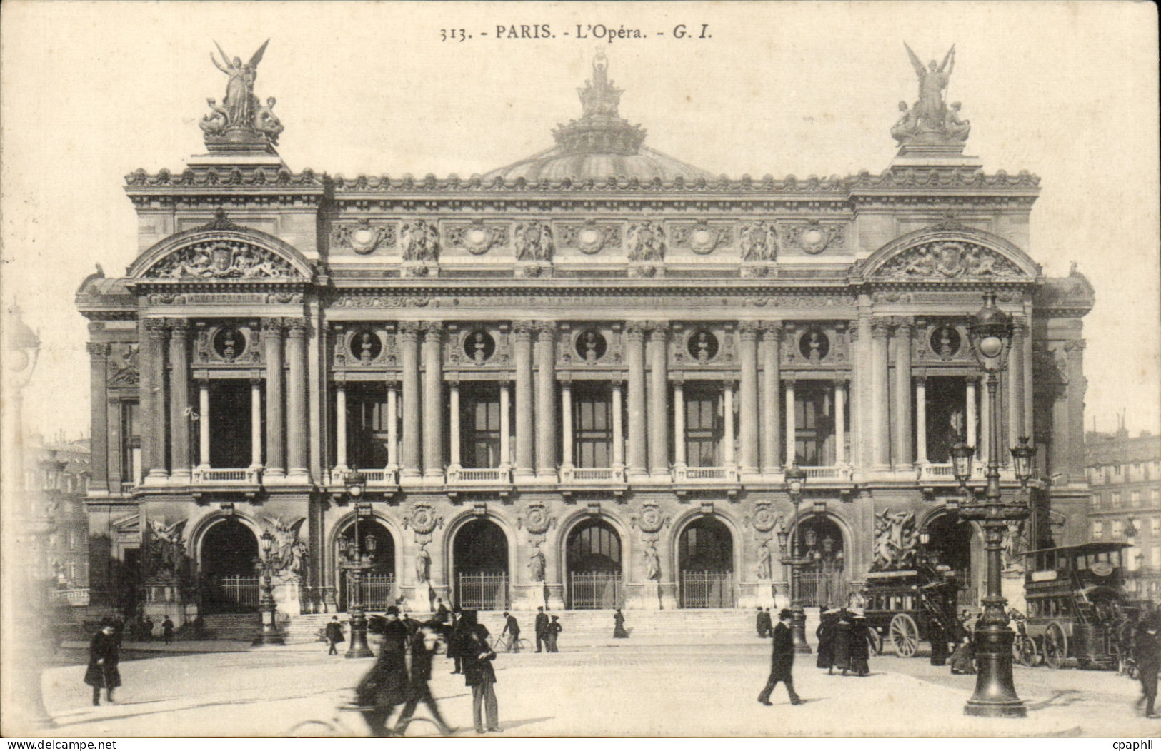Paris - 9 - L'Opera - CPA