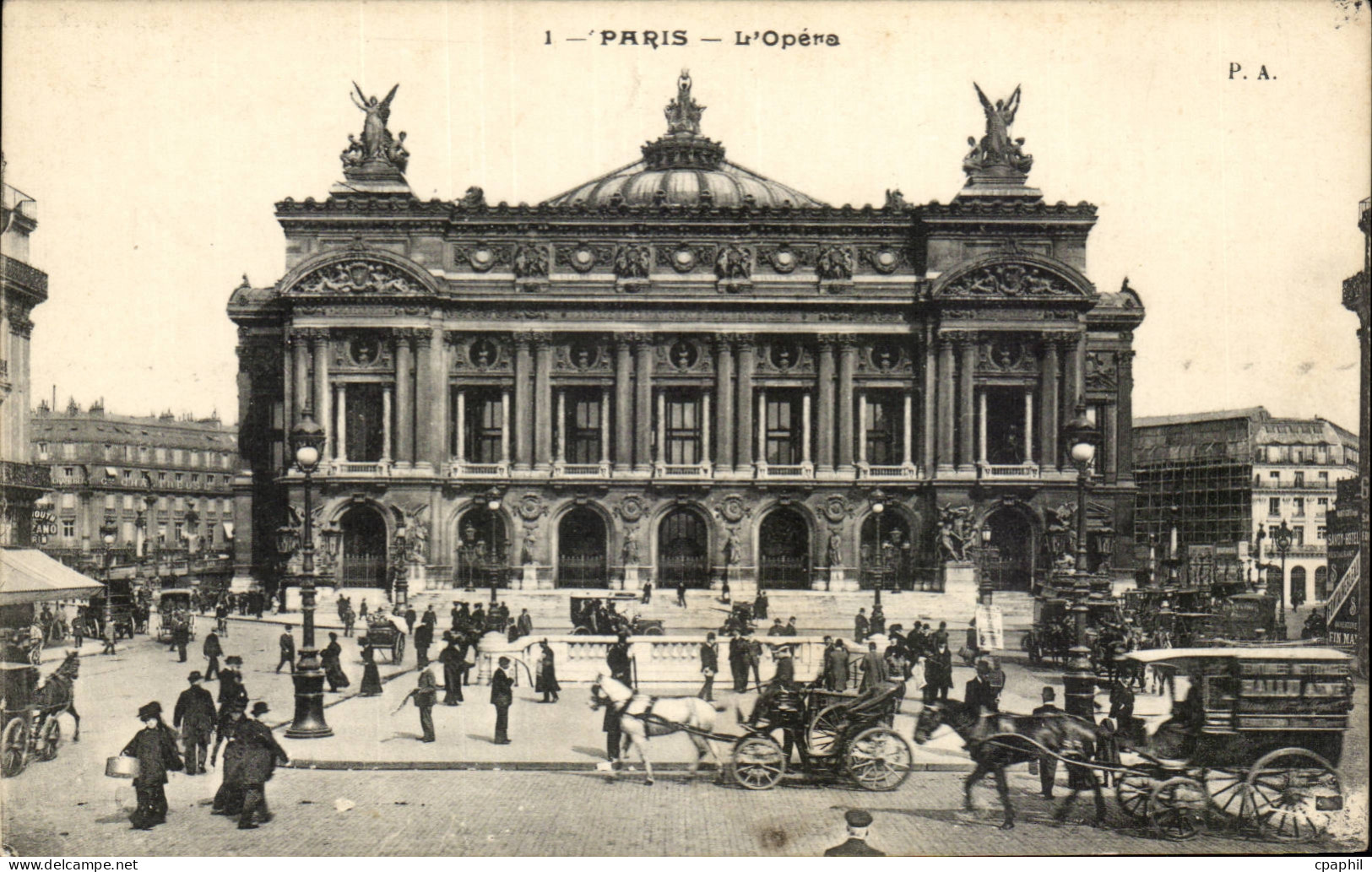 Paris - 9 - L'Opera - CPA