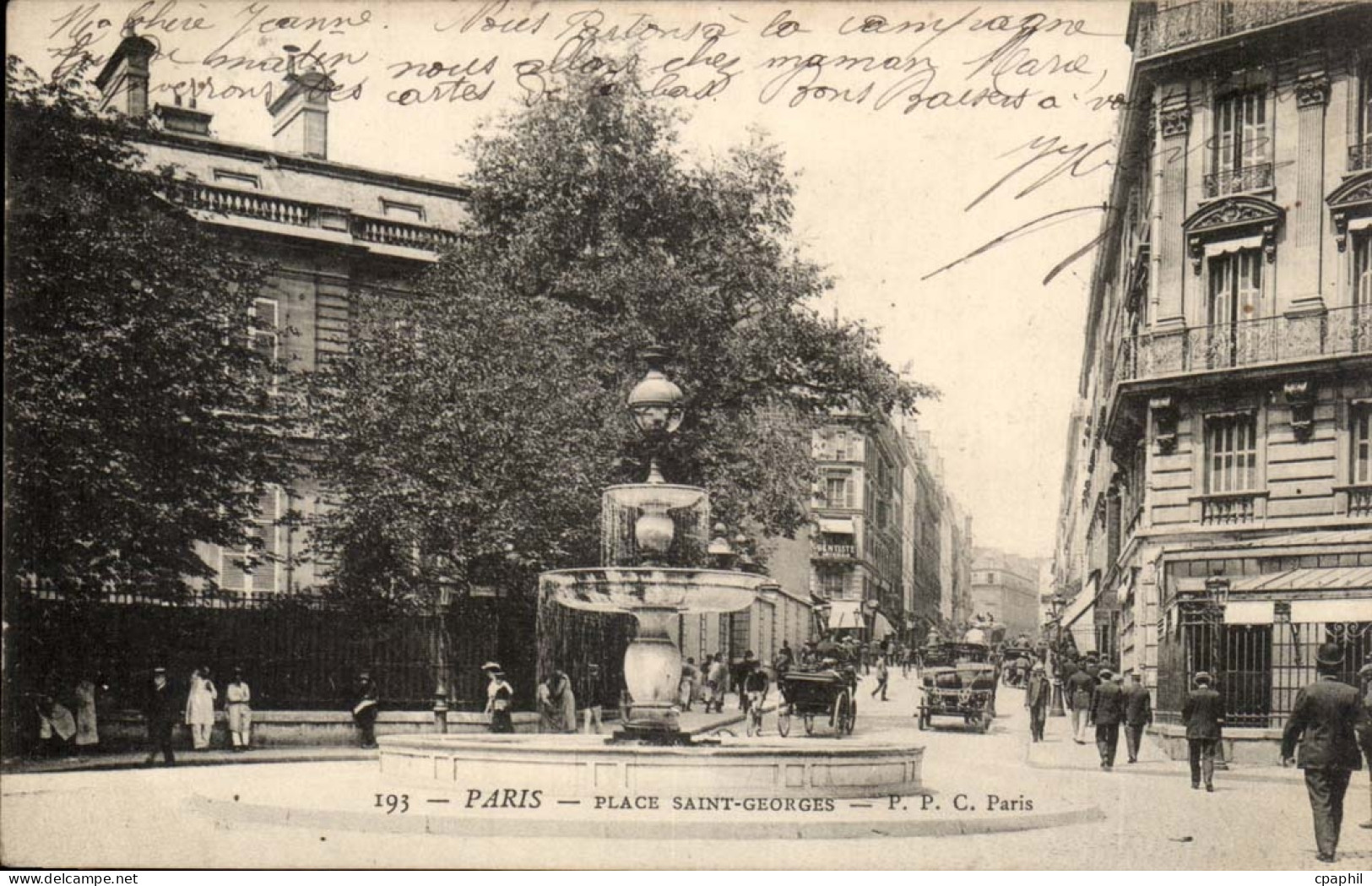 Paris (9eme) Place Saint Georges