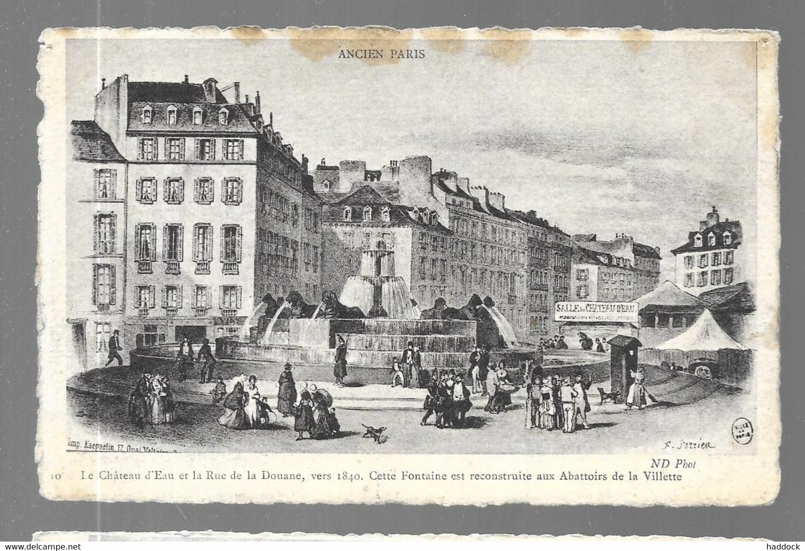 PARIS : ANCIEN PARIS N°10