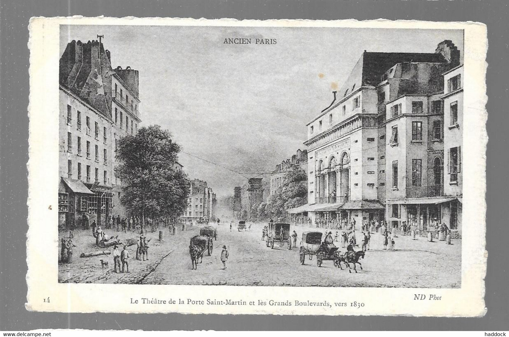 PARIS : ANCIEN PARIS N°14