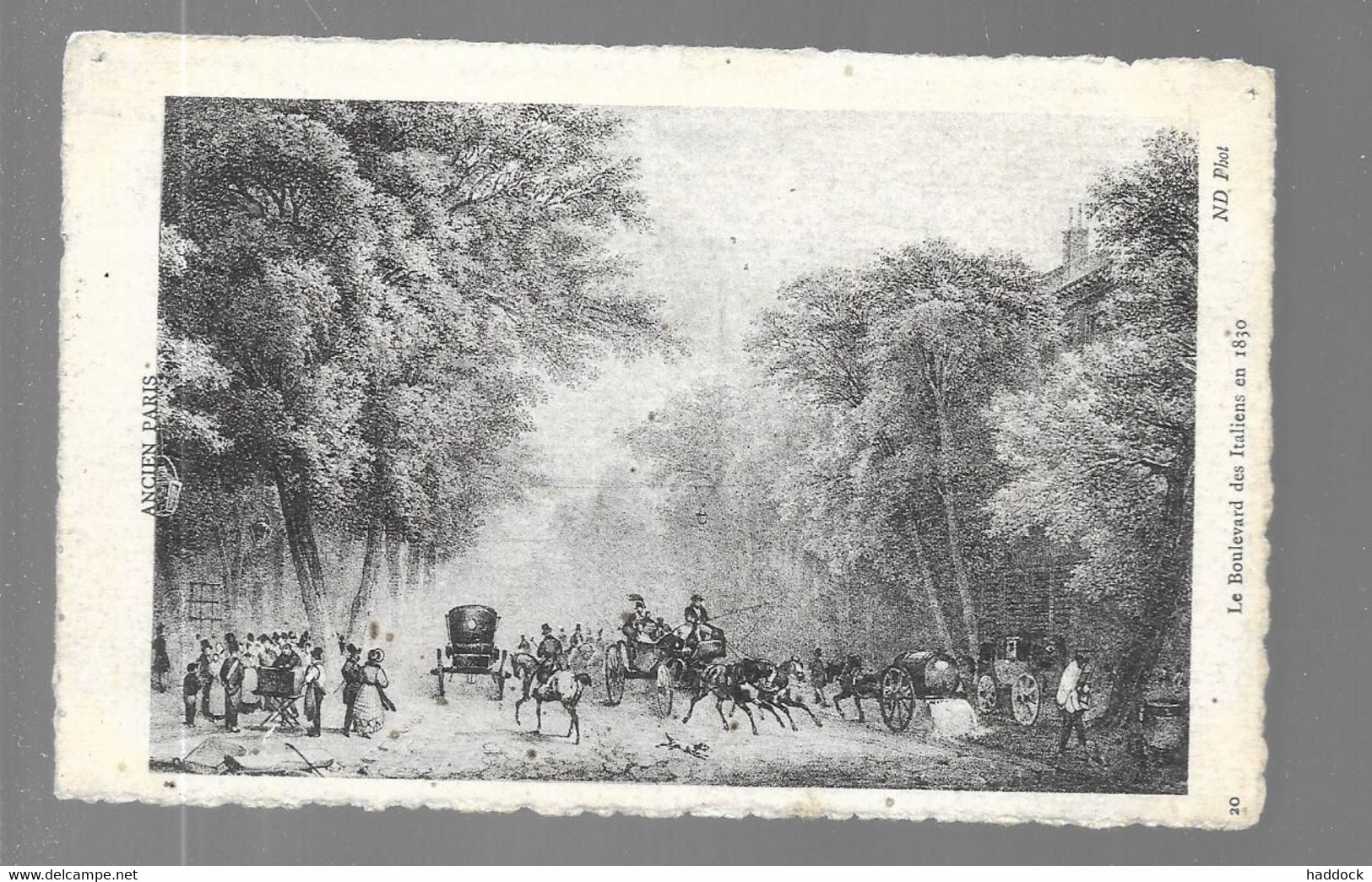 PARIS : ANCIEN PARIS N°20