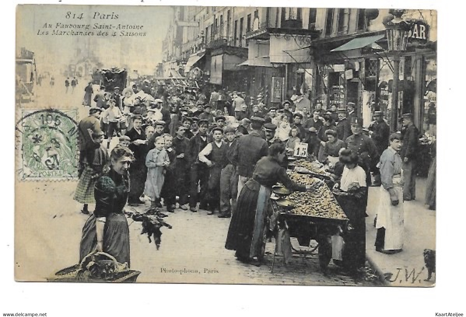 Paris - Au Faubourg Saint-Antoine - Les Marchandes des 4 Saisons.