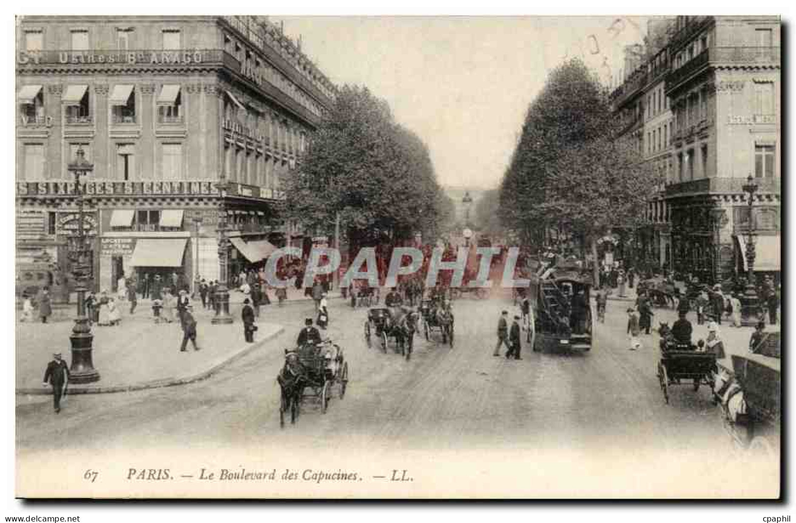 Paris CPA Boulevard des Capucines