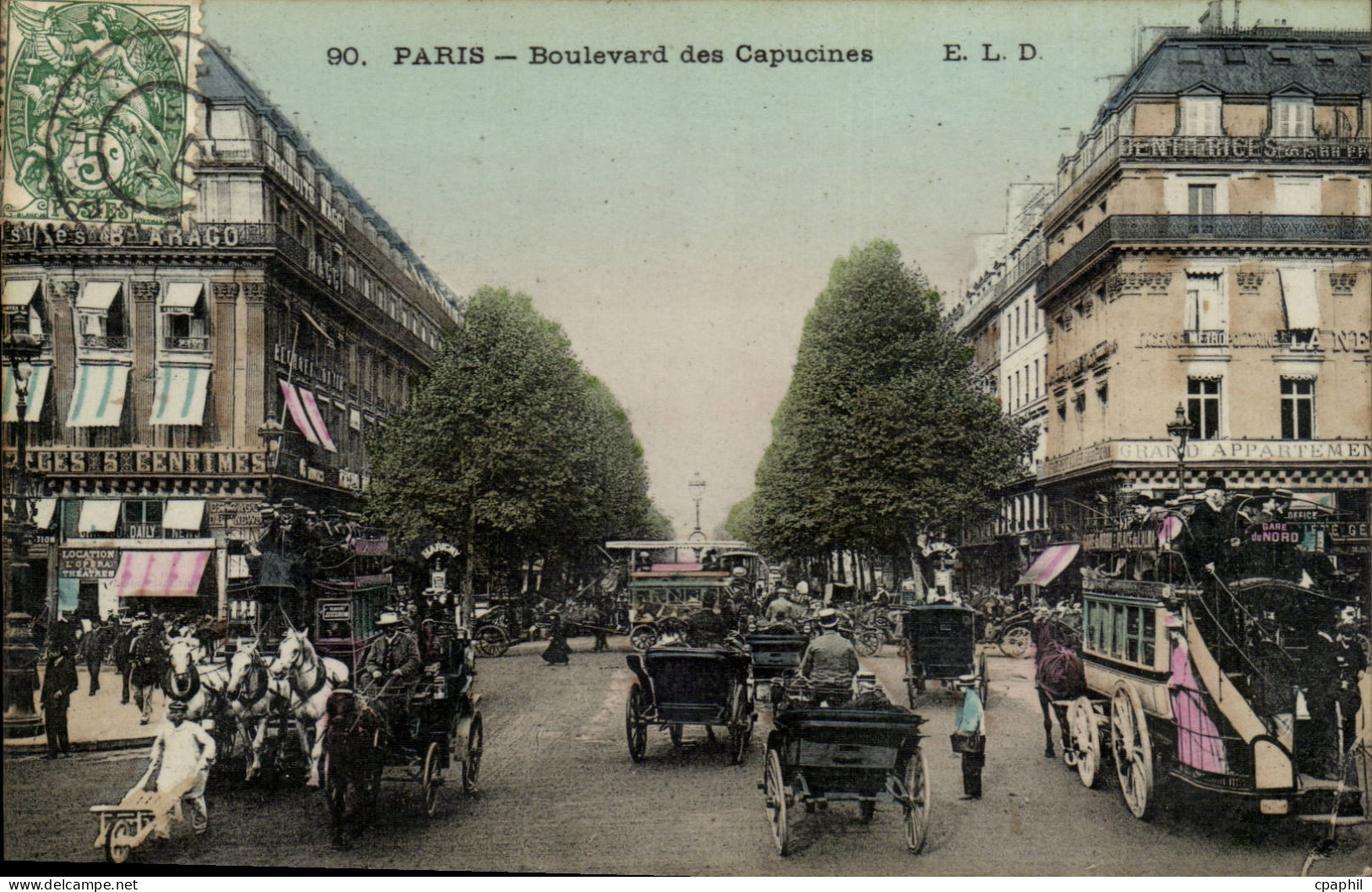 Paris CPA Boulevard des CApucines