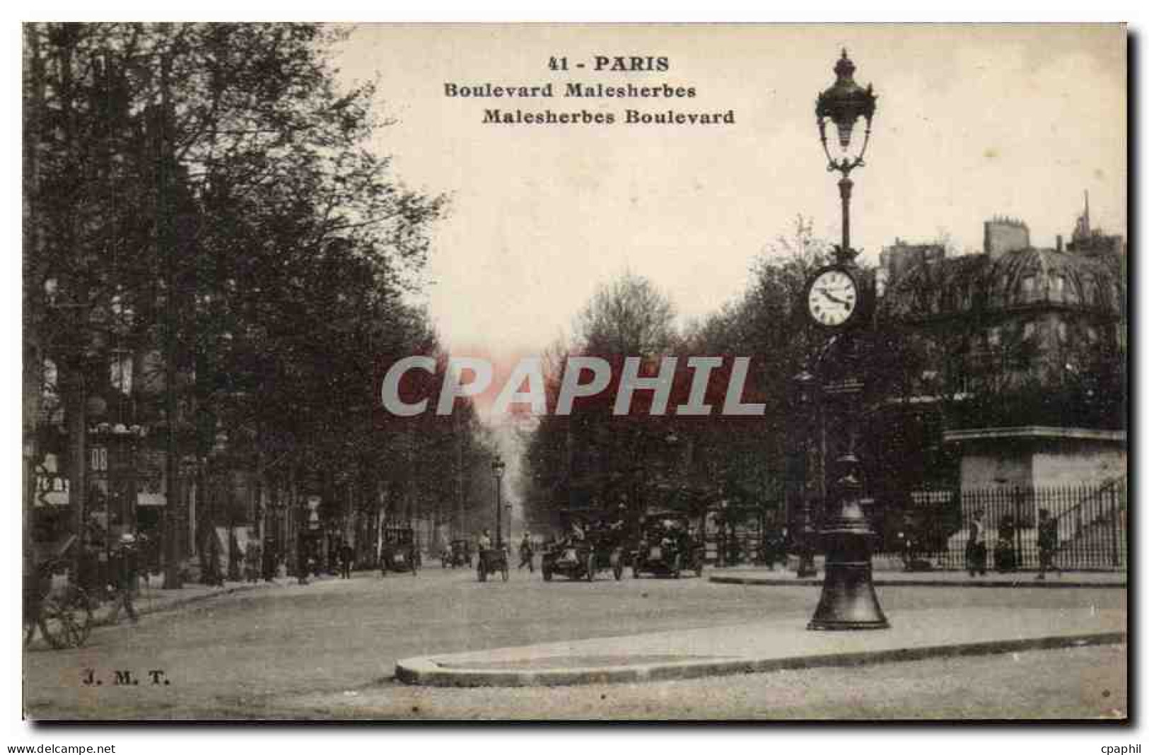 Paris CPA Boulevard Malesherbes