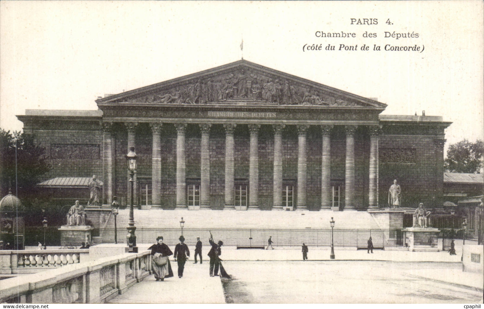 Paris CPA Chambre des deputes