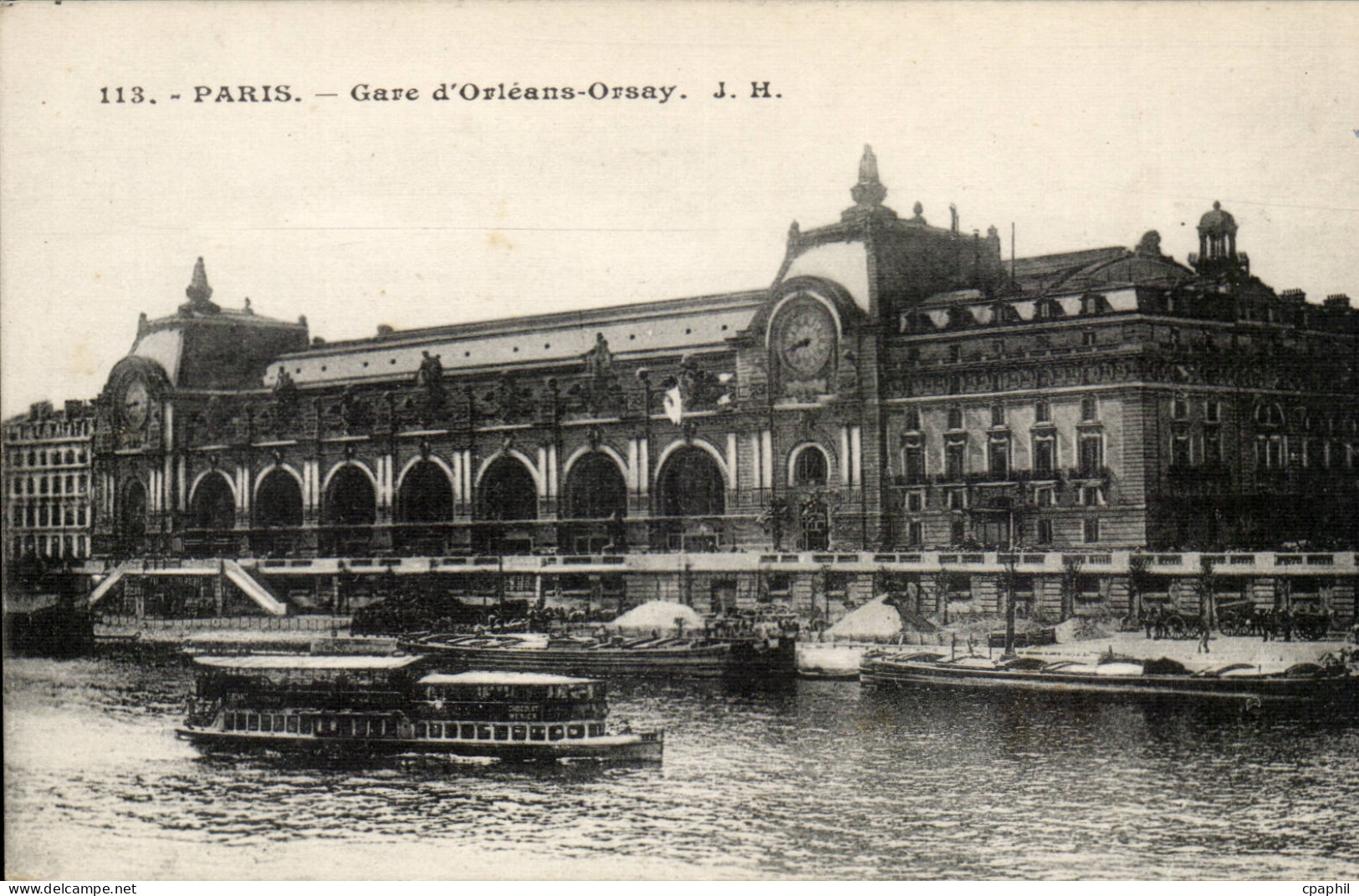 Paris CPA Gare d'Orleans Orsay